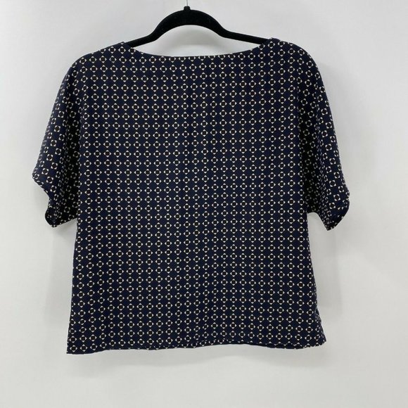 Le Lis Geometric Print Blouse Sz S Small - Picture 2 of 4